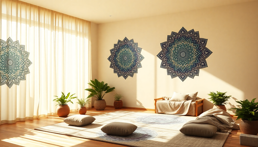 Elevate Your Space: Infusing Spiritual Serenity with Mandala Designs